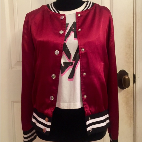 Forever 21 Tops - Satin Bomber